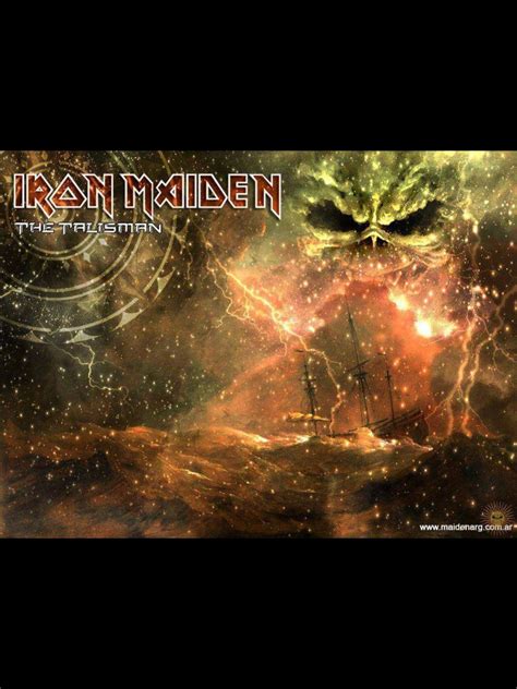 The Visual Representation of Iron Maiden's 'The Talisman' in Album Artwork